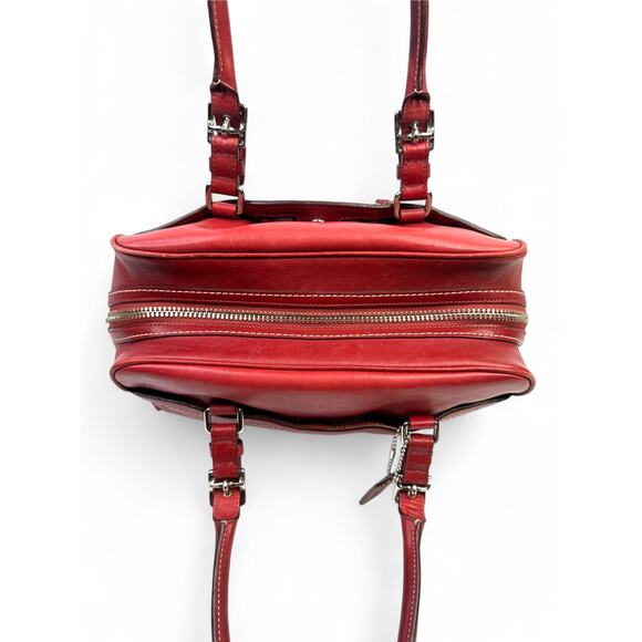 Coach Hamptons Vintage Y2K Red Leather Satchel - Picture 13 of 15